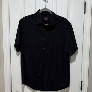 UNTUCKit Men's Black Casual Button Down Shirt